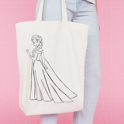 COD1657 - Princess Elsa Sketch bundle, Disney princess clipart PNG.