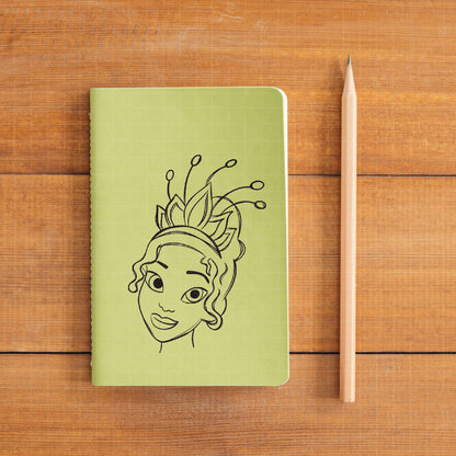 COD1676 - Princess Tiana Sketch bundle, Disney princess clipart PNG.