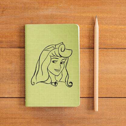 COD1687 - Princess Aurora Sketch bundle, Disney princess clipart Svg, Png, Eps, Dxf, Jpeg, vector.