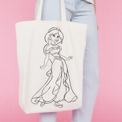 COD1688 - Princess Jasmine Sketch bundle, Disney princess clipart PNG.