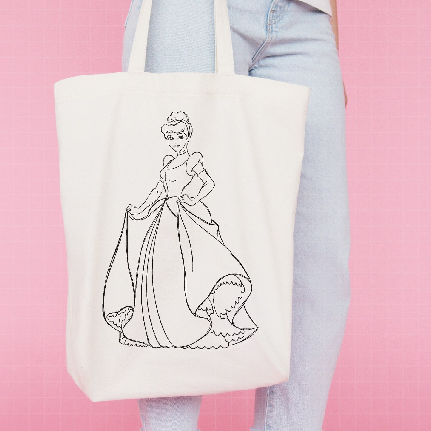COD1694 - Princess Cinderella Sketch bundle, Disney princess clipart PNG.