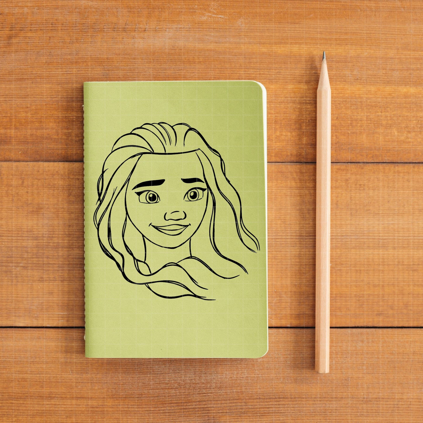 COD1697 - Princess Moana Sketch bundle, Disney princess clipart Svg, Png, Eps, Dxf, Jpeg, vector.
