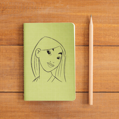COD1698 - Princess Mulan Sketch bundle, Disney princess clipart PNG.