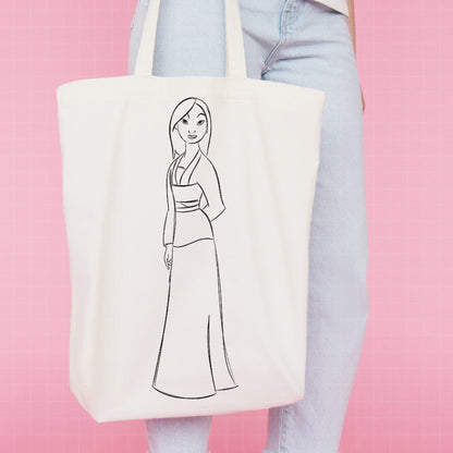 COD1698 - Princess Mulan Sketch bundle, Disney princess clipart PNG.