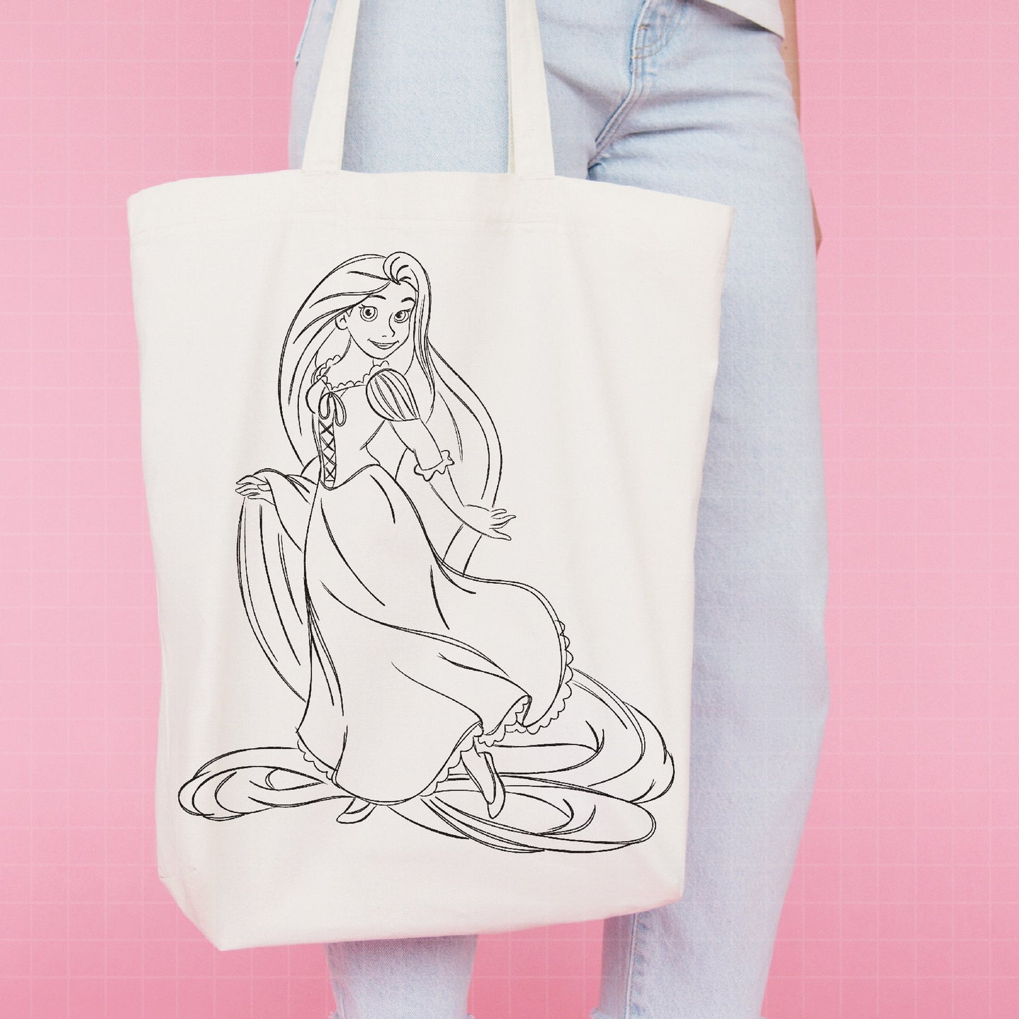 COD1700 - Princess Rapunzel Sketch bundle, Disney princess clipart PNG.