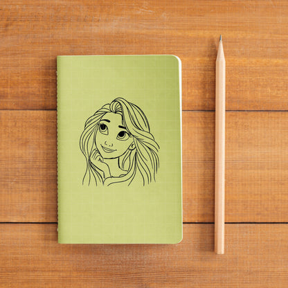 COD1701 - Princess Rapunzel Sketch bundle, Disney princess clipart Svg, Png, Eps, Dxf, Jpeg, vector.