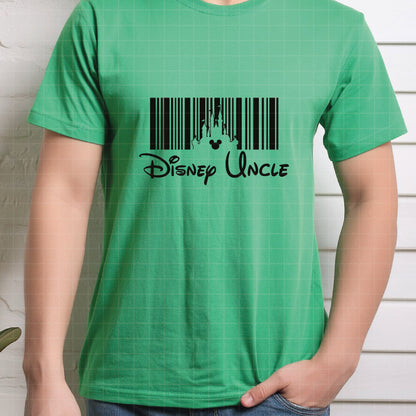 COD1719 - Disney barcode bundle, Disney trips clipart Svg, Png, Eps, Dxf, Jpeg, vector.