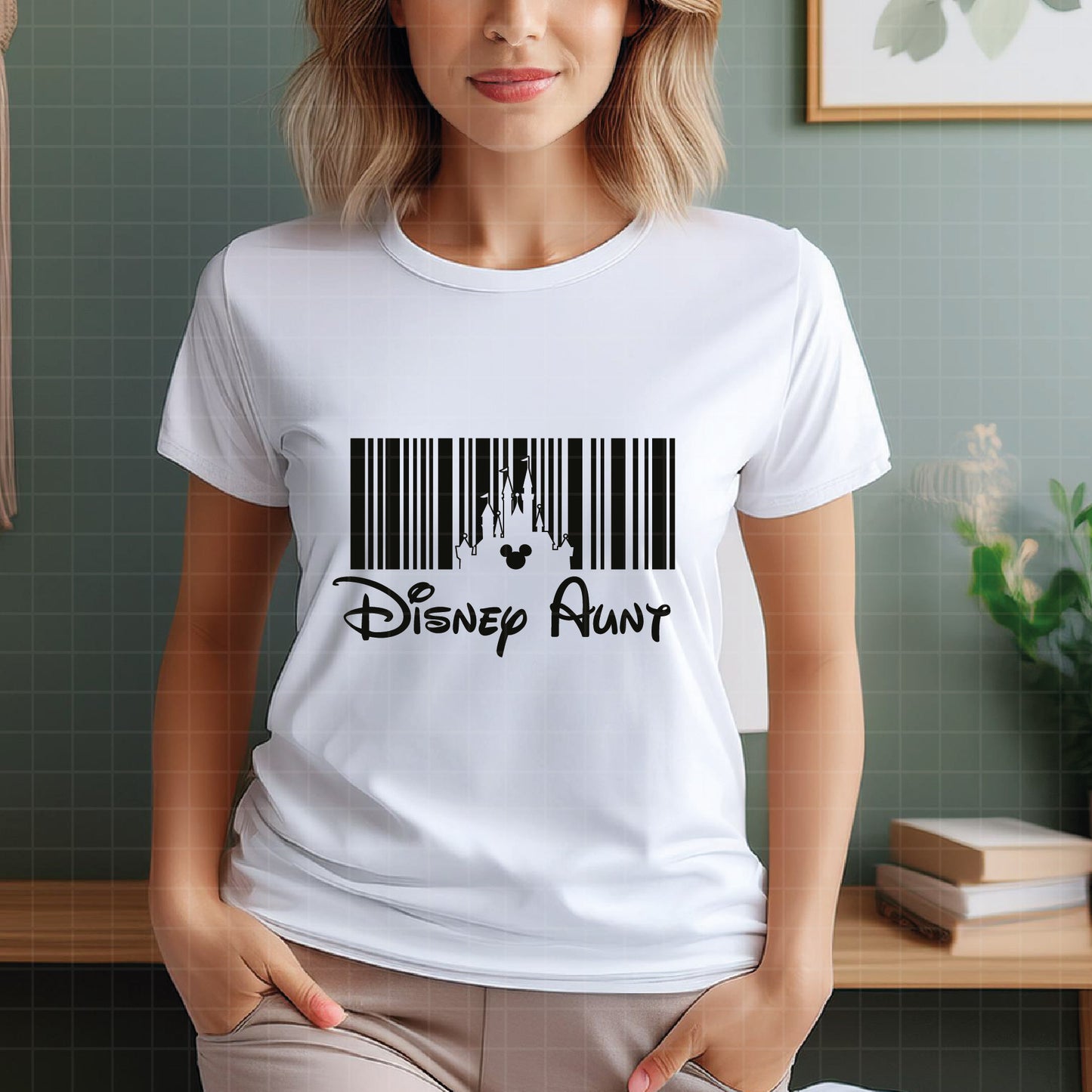 COD1719 - Disney barcode bundle, Disney trips clipart Svg, Png, Eps, Dxf, Jpeg, vector.