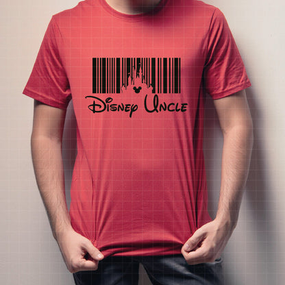 COD1719 - Disney barcode bundle, Disney trips clipart Svg, Png, Eps, Dxf, Jpeg, vector.