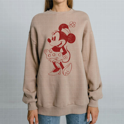 COD1762 - Mickey & Minnie loving bundle, Disney Valentine's day clipart Svg, Png, Eps, Dxf, Jpeg, vector.