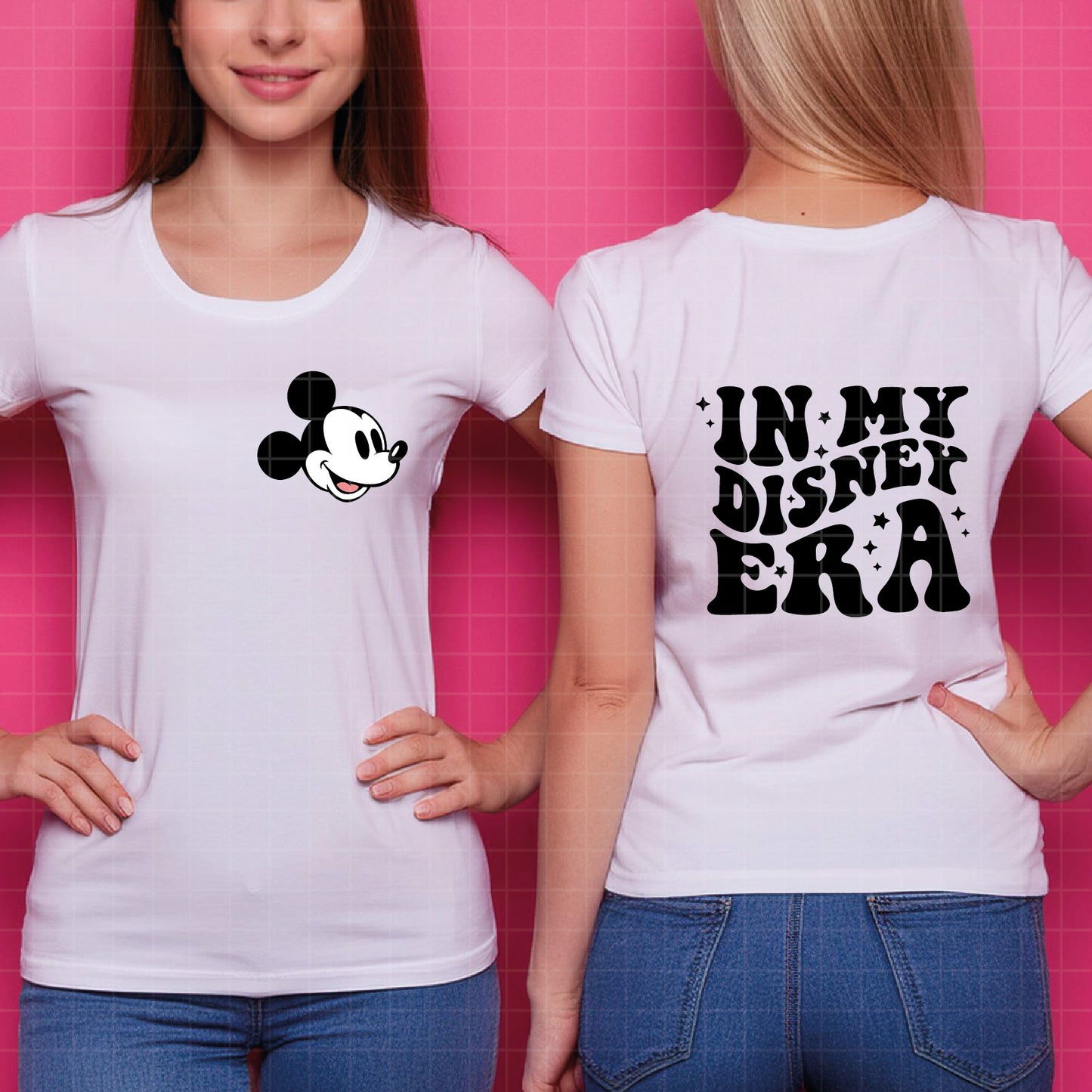 COD1777 - Mickey in my Disney Era bundle, Disney clipart Svg, Png, Eps, Dxf, Jpeg, vector.