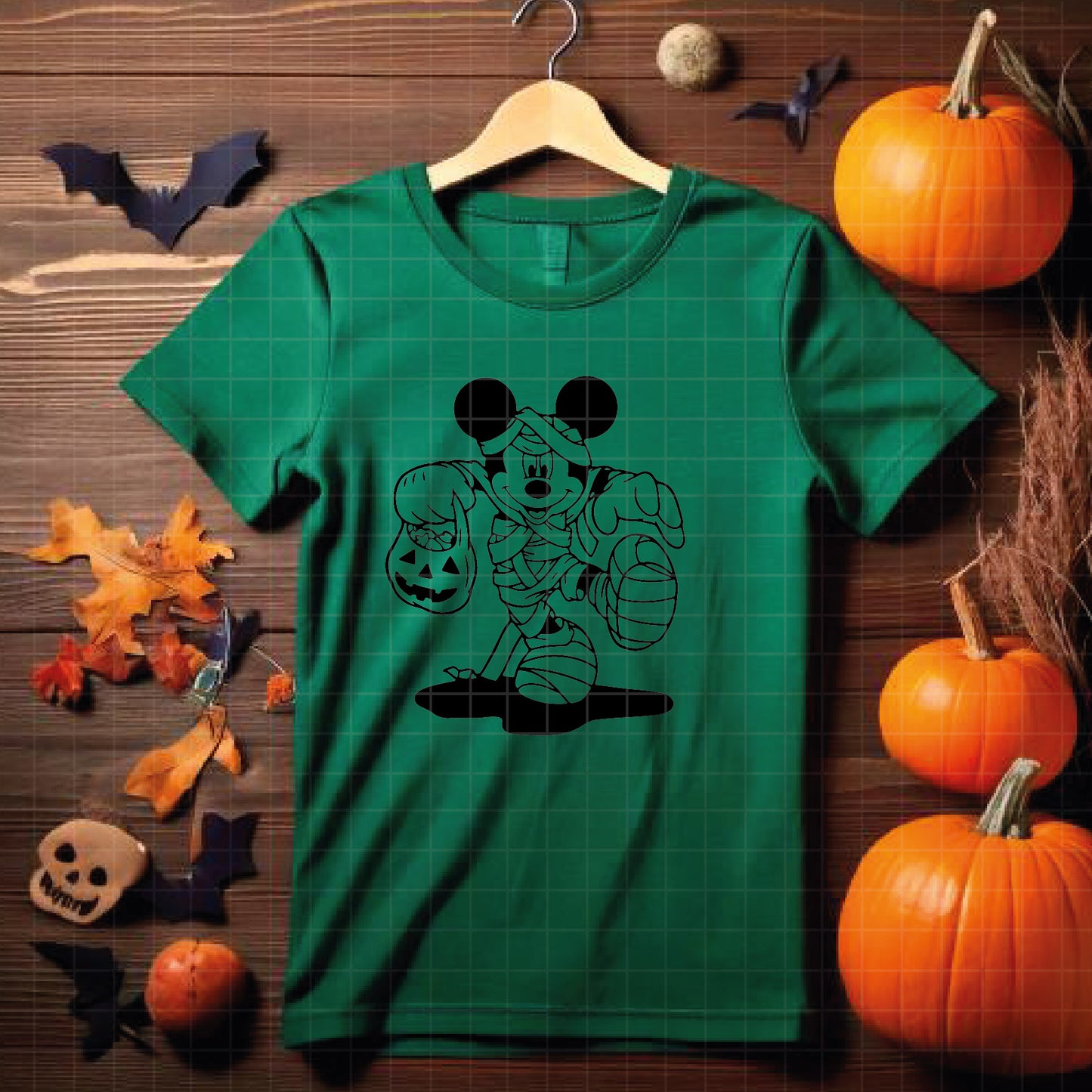 COD1817 - Mickey Happy Halloween bundle, Disney Halloween clipart Svg, Png, Eps, Dxf, Jpeg, vector.