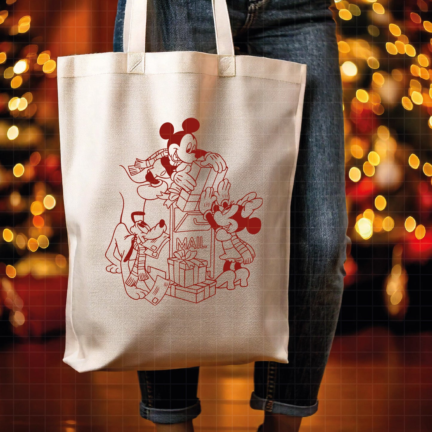 COD1818 - Christmas Mickey & Minnie bundle, Disney Christmas clipart Svg, Png, Eps, Dxf, Jpeg, vector.