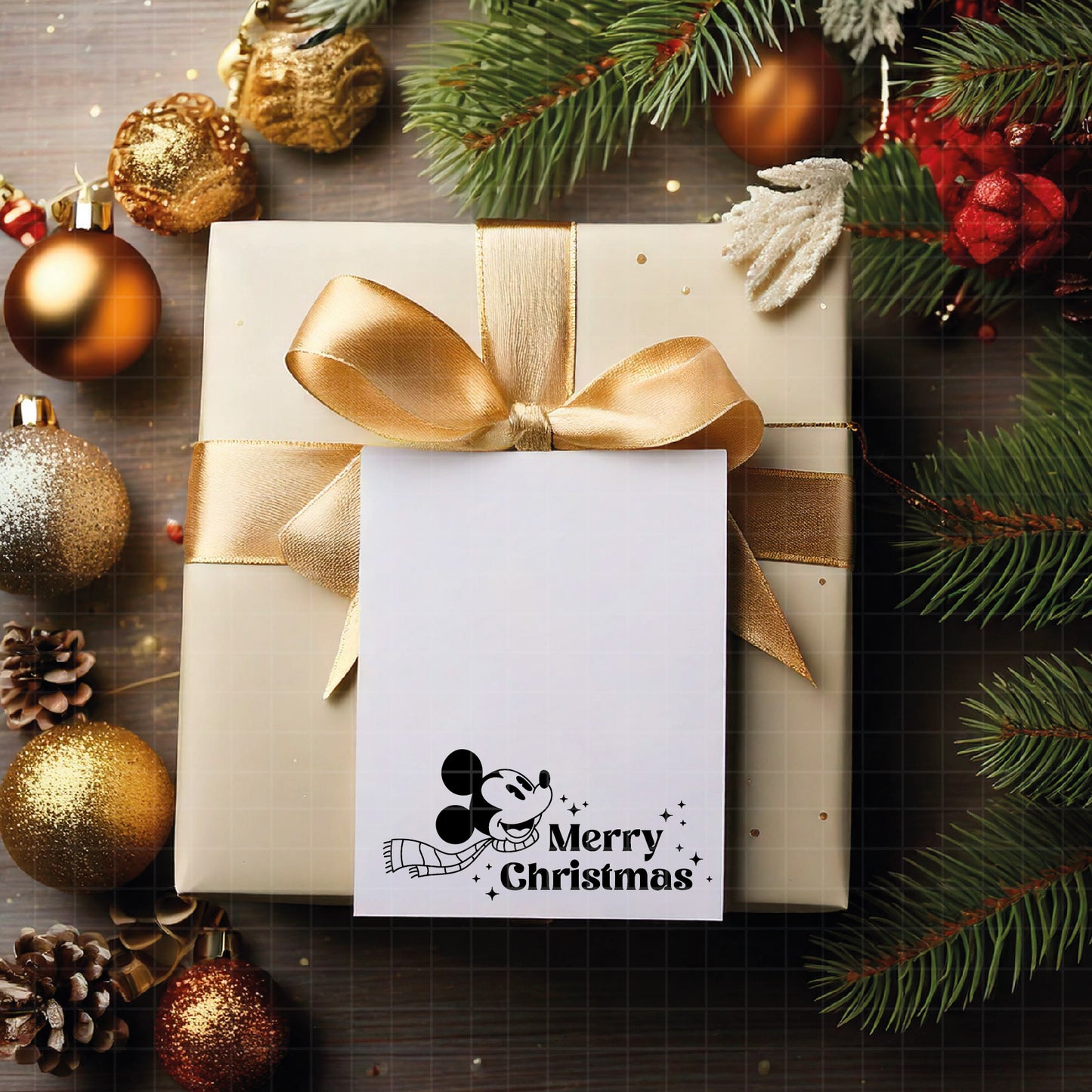 COD1818 - Christmas Mickey & Minnie bundle, Disney Christmas clipart Svg, Png, Eps, Dxf, Jpeg, vector.