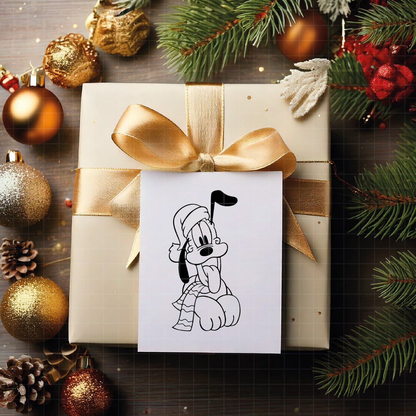 COD1819 - Christmas Disney bundle, Disney Christmas clipart Svg, Png, Eps, Dxf, Jpeg, vector.