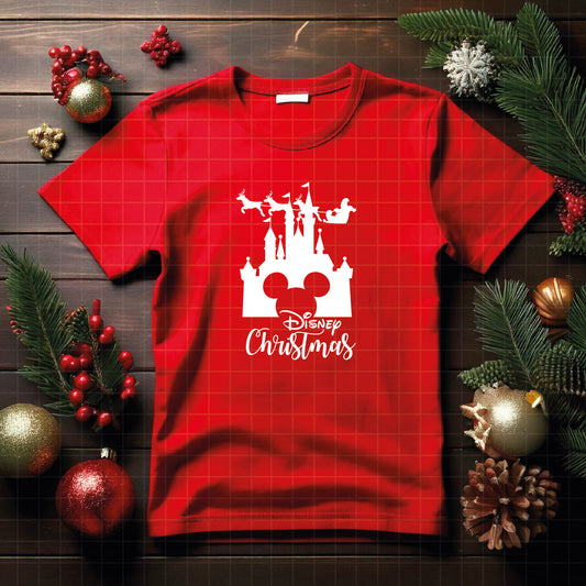 COD1819 - Christmas Disney bundle, Disney Christmas clipart Svg, Png, Eps, Dxf, Jpeg, vector.