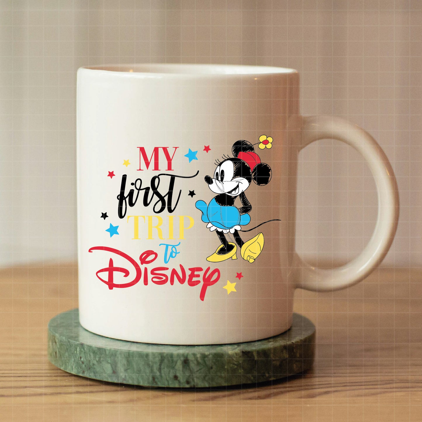 COD1821 - Mickey & Minnie My first trip bundle, Disney trips clipart Svg, Png, Eps, Dxf, Jpeg, vector.