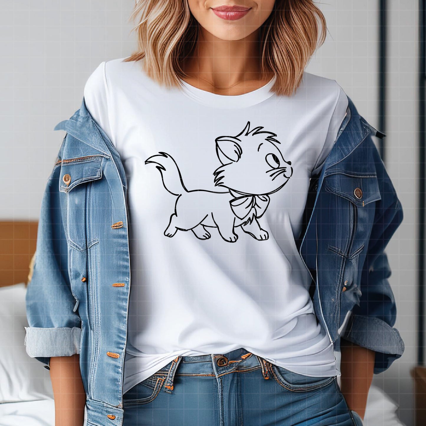COD1904 - Kitten marie, toulouse and berlioz, The aristocats pack bundle, Disney clipart Svg, Png, Eps, Dxf, Jpeg, vector.
