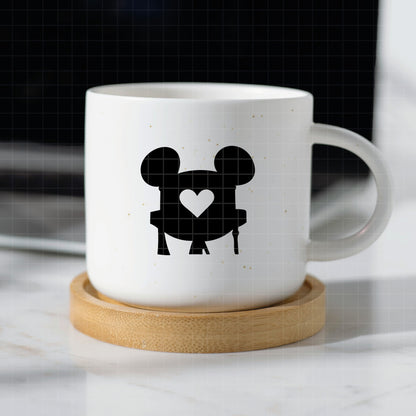 COD208 - Disneyland icons bundle, Disney trips clipart Svg, Png, Eps, Dxf, Jpeg, vector.