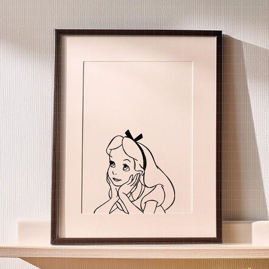 COD2124 - Alice in wonderland & characters pack bundle, Disney clipart Svg, Png, Eps, Dxf, Jpeg, vector.