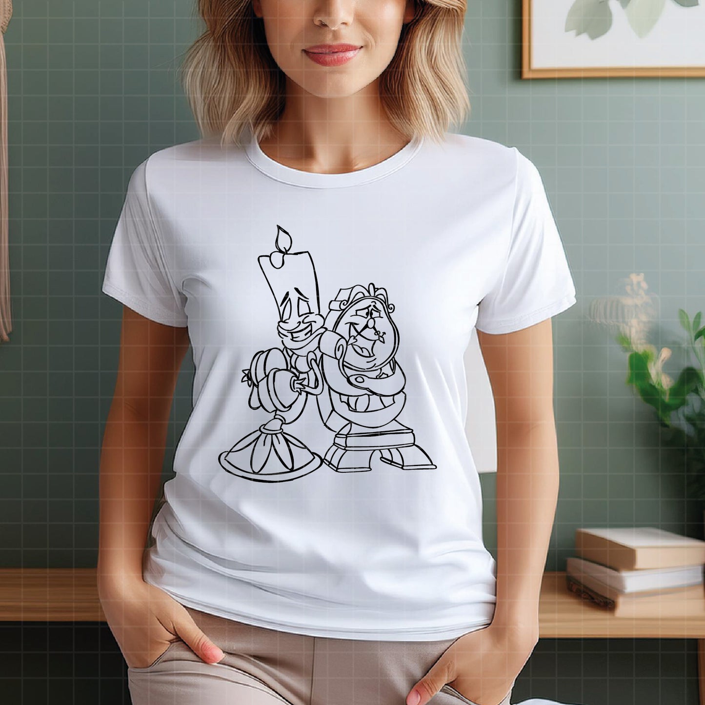 COD2128 - Beauty and the best characters pack bundle, Disney princess clipart Svg, Png, Eps, Dxf, Jpeg, vector.