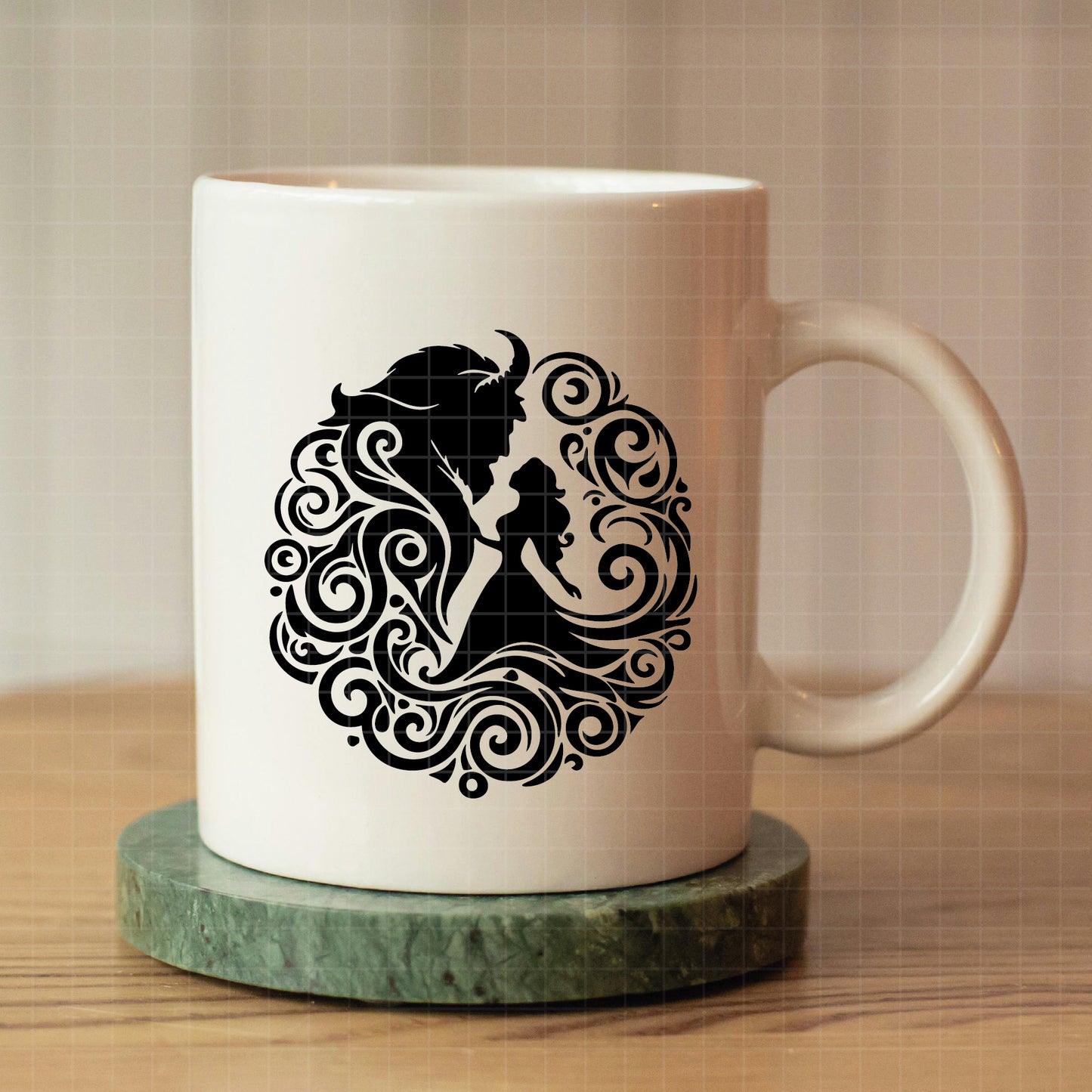 COD2131 - Beauty and the best pack bundle, Disney princess clipart Svg, Png, Eps, Dxf, Jpeg, vector.