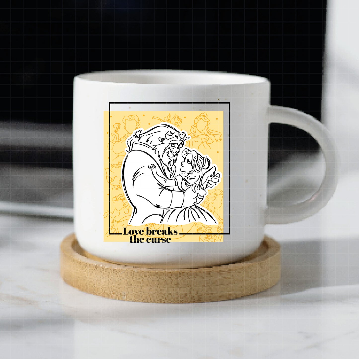 COD2132 - Beauty and the best pack bundle, Disney princess clipart Svg, Png, Eps, Dxf, Jpeg, vector.