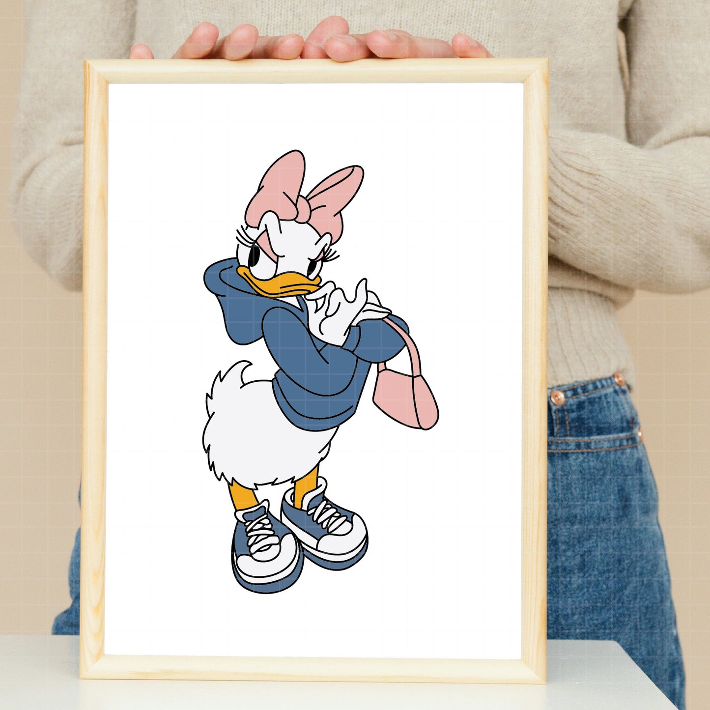 COD2172 - Daisy bundle, Disney clipart Svg, Png, Eps, Dxf, Jpeg, vector.