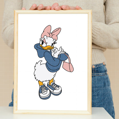 COD2172 - Daisy bundle, Disney clipart Svg, Png, Eps, Dxf, Jpeg, vector.
