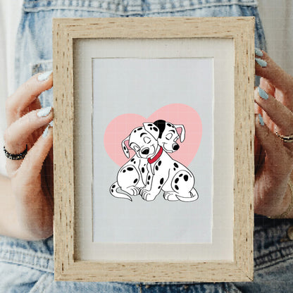 COD2177 - 101 Dalmatians quotes bundle, Disney clipart Svg, Png, Eps, Dxf, Jpeg, vector.