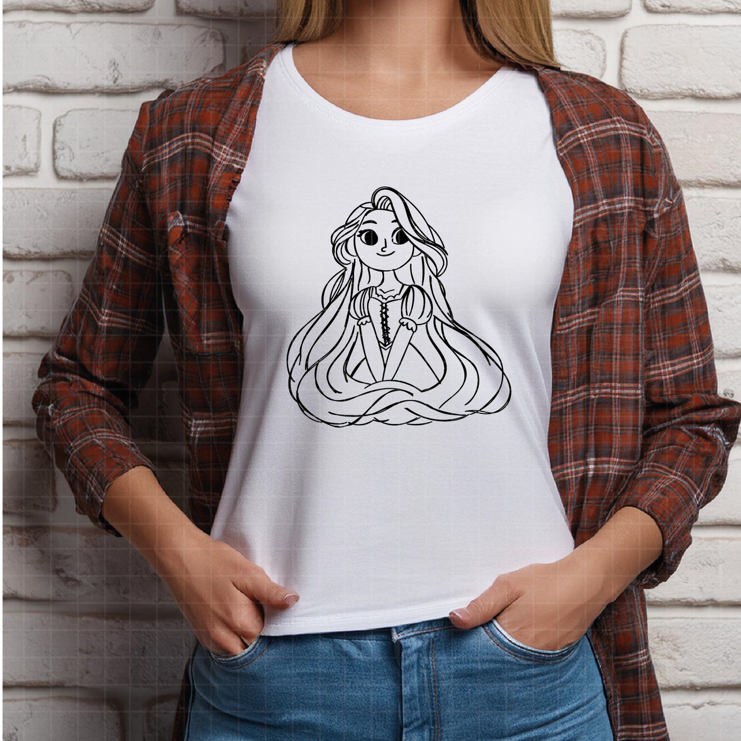 COD2189 - Tangled characters, icons & quotes pack bundle, Disney princess clipart Svg, Png, Eps, Dxf, Jpeg, vector.