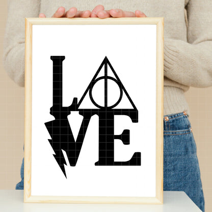 COD2195 - Harry Potter pack bundle, Disney clipart Svg, Png, Eps, Dxf, Jpeg, vector.