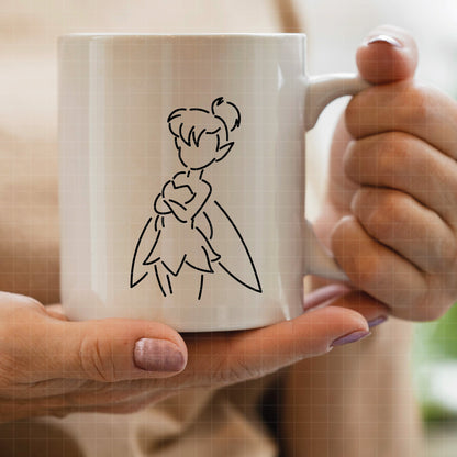 COD2224 - Tinker Bell pack bundle, Disney clipart Svg, Png, Eps, Dxf, Jpeg, vector.