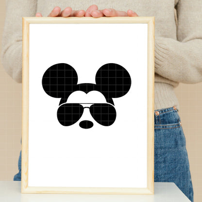 COD226 - Mickey & Minnie cool bundle, Disney clipart Svg, Png, Eps, Dxf, Jpeg, vector.