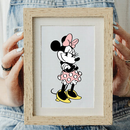 COD2328 - Minnie's world pack bundle, Disney Classics clipart Svg, Png, Eps, Dxf, Jpeg, vector.