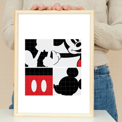 COD2329 - Mickey dtf full color pack bundle, Disney clipart Svg, Png, Eps, Dxf, Jpeg, vector.