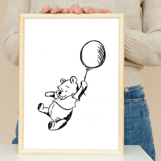 COD2339 - Winnie the Pooh and friends pack bundle, Disney clipart Svg, Png, Eps, Dxf, Jpeg, vector.