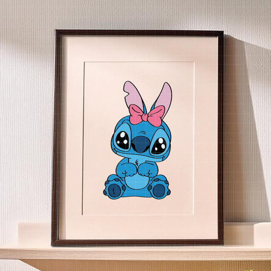 COD2388 - Baby Stitch & Scrump clipart pack bundle, Disney cliparts Svg, Png, Eps, Dxf, Jpeg, vector.