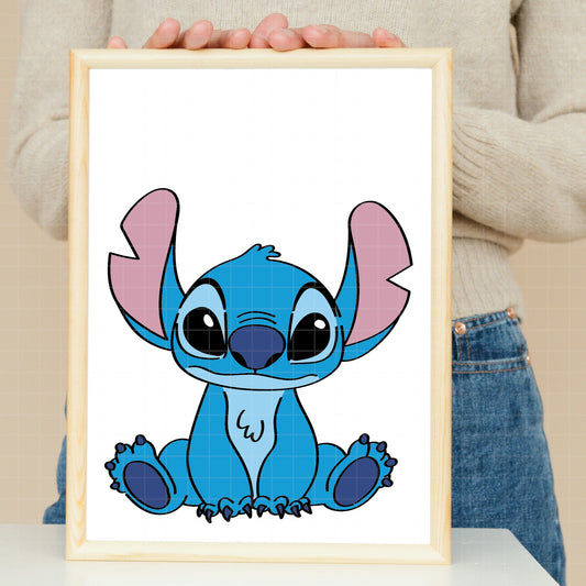 COD2394 - Stitch clipart pack bundle, Disney cliparts Svg, Png, Eps, Dxf, Jpeg, vector.