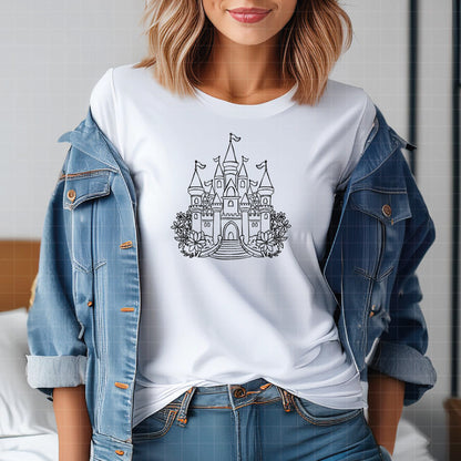 COD2399 - Disney Castle Magic Kingdom pack bundle, Disneyland clipart Svg, Png, Eps, Dxf, Jpeg, vector.