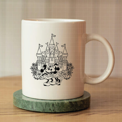 COD2399 - Disney Castle Magic Kingdom pack bundle, Disneyland clipart Svg, Png, Eps, Dxf, Jpeg, vector.