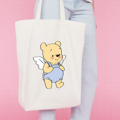 COD2456 - Baby Winnie the Pooh angels pack bundle, Disney clipart Svg, Png, Eps, Dxf, Jpeg, vector.