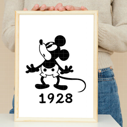 COD2507 - Mickey pack bundle, Disney clipart Svg, Png, Eps, Dxf, Jpeg, vector.