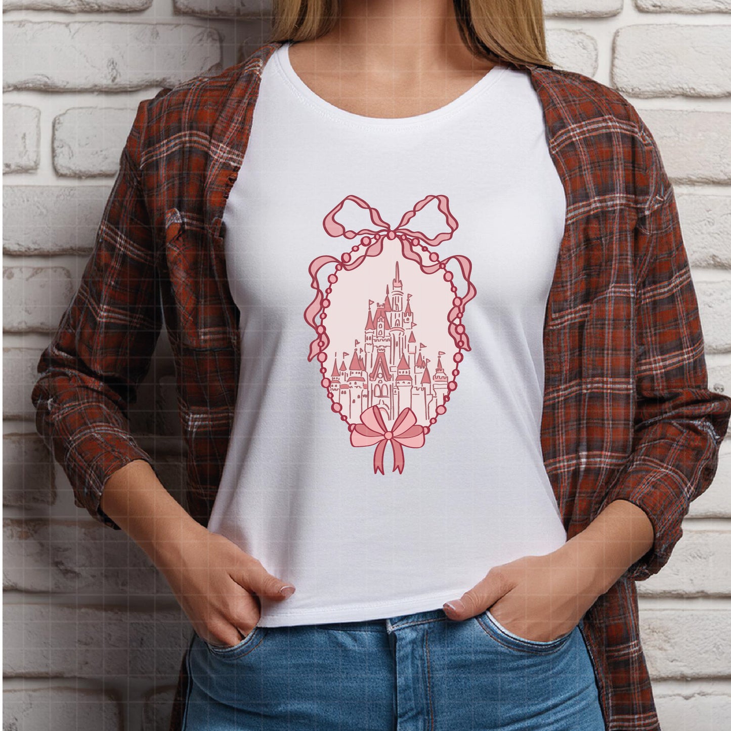 COD2509 - Disney Castle in frames pack bundle, Disneyland clipart Svg, Png, Eps, Dxf, Jpeg, vector.