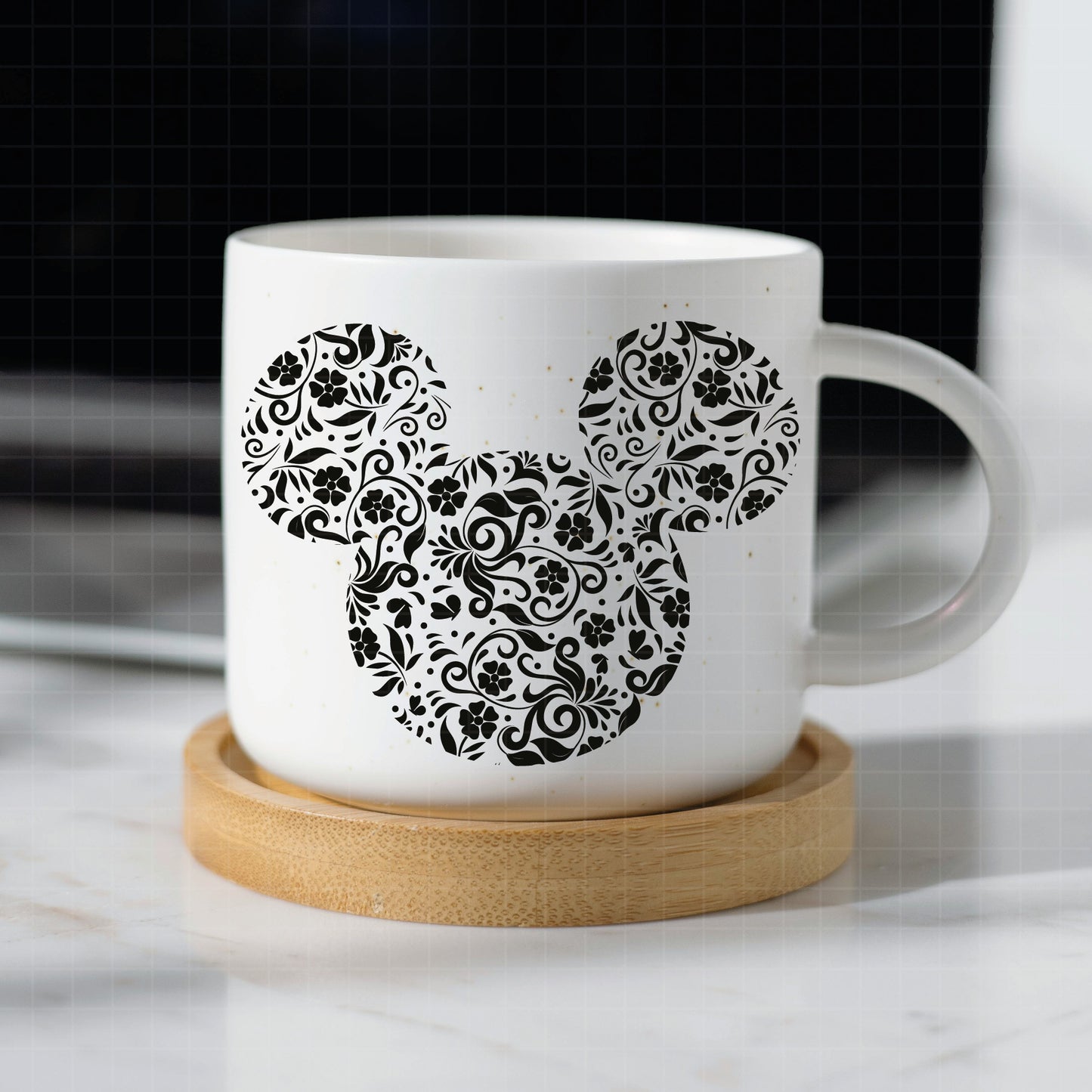 COD251 - Mickey Heads silhouettes bundle, Disney clipart Svg, Png, Eps, Dxf, Jpeg, vector.