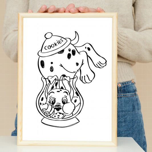 COD2528 - 101 Dalmatians pack bundle, Disney clipart Svg, Png, Eps, Dxf, Jpeg, vector.