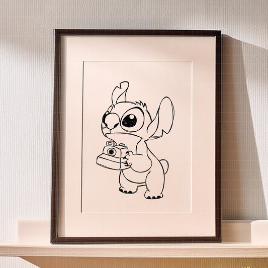 COD2532 - Lilo & Stitch clipart pack bundle, Disney cliparts Svg, Png, Eps, Dxf, Jpeg, vector.