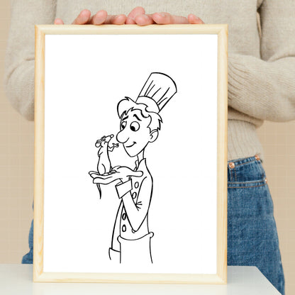 COD2534 - Ratatouille pack bundle, Disney pixar clipart Svg, Png, Eps, Dxf, Jpeg, vector.