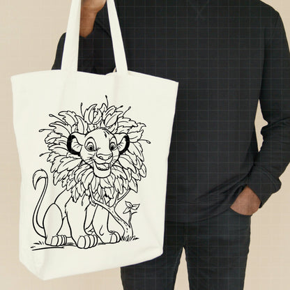COD2545 - The Lion king characters line art pack bundle, Disney clipart Svg, Png, Eps, Dxf, Jpeg, vector.