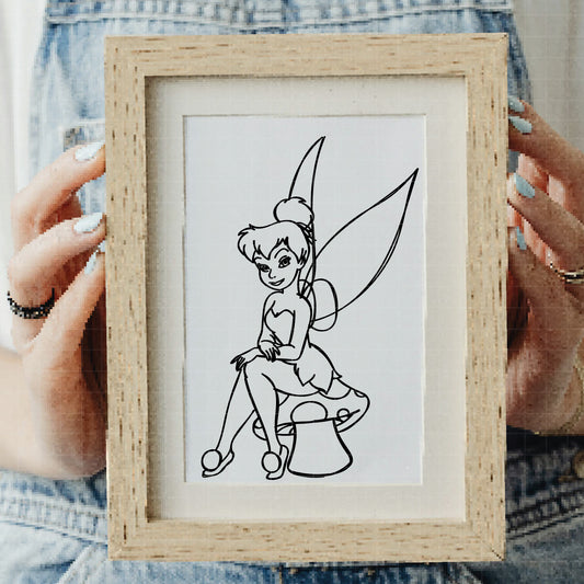 COD2607 - Tinker Bell pack bundle, Disney clipart Svg, Png, Eps, Dxf, Jpeg, vector.